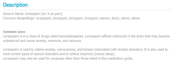 ativan vs xanax recreational use side